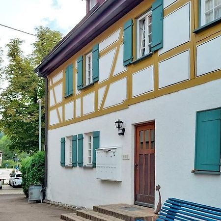 Fachwerk Maisonette In Nuertingen Kültér fotó
