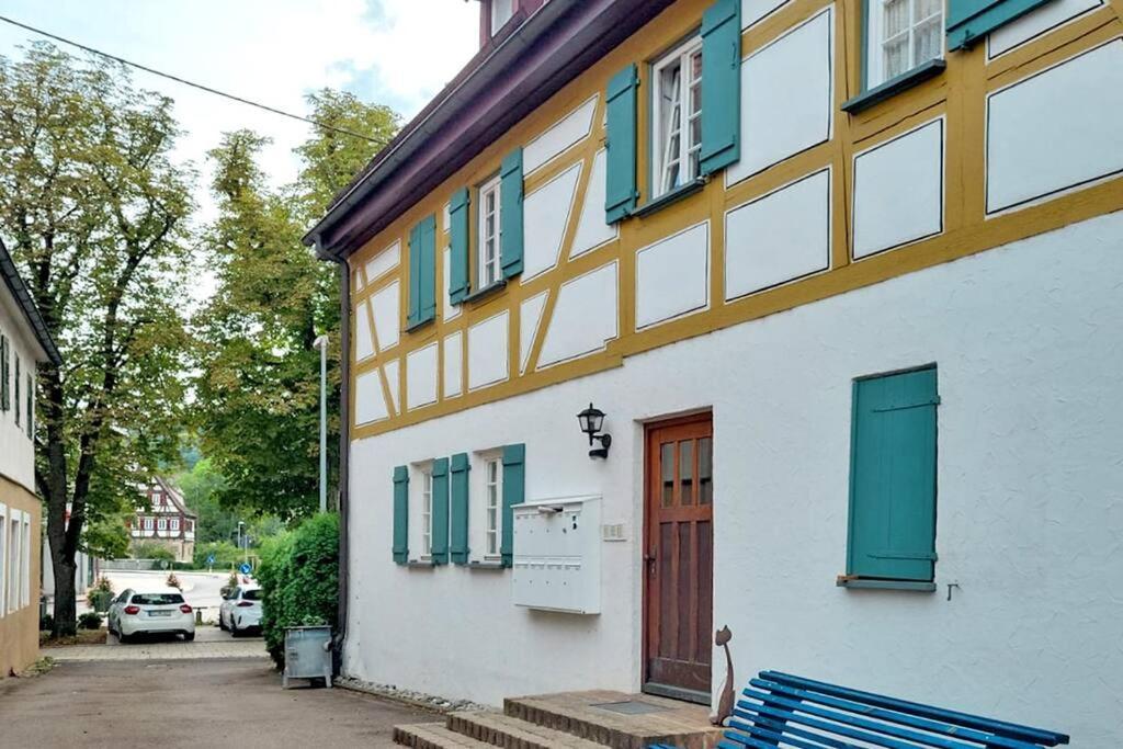 Fachwerk Maisonette In Nuertingen Kültér fotó