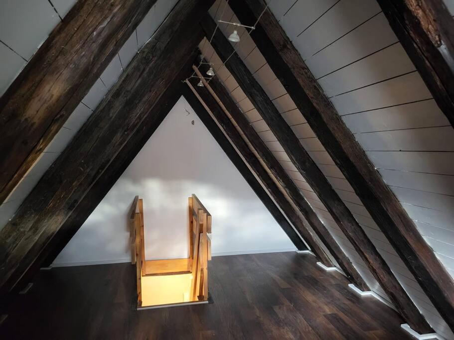 Fachwerk Maisonette In Nuertingen Kültér fotó
