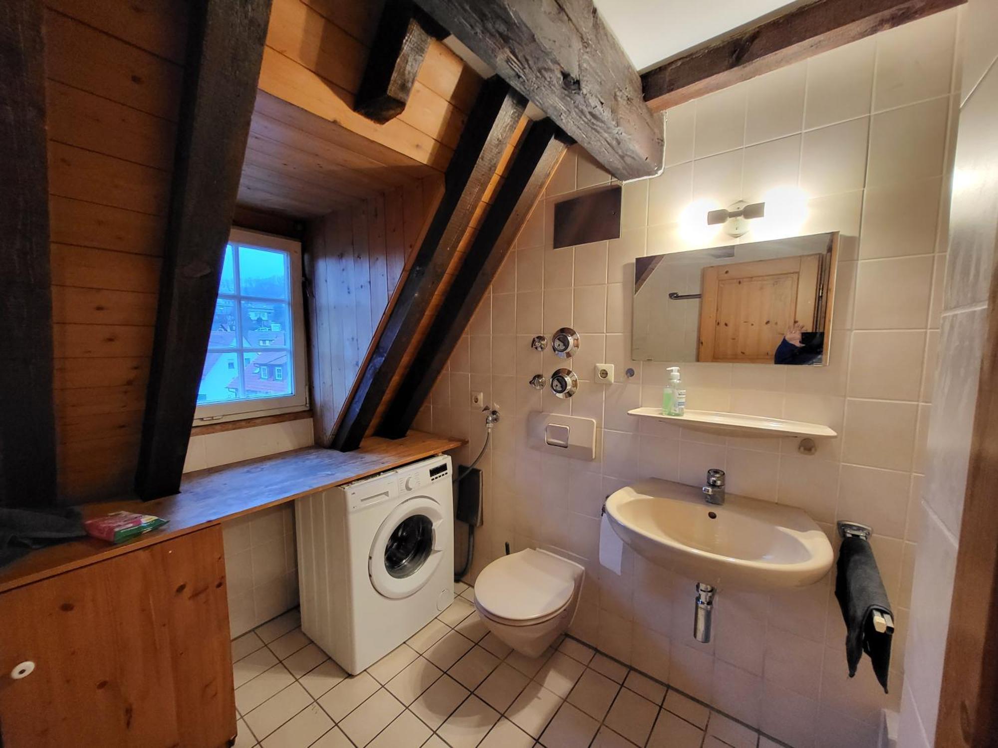 Fachwerk Maisonette In Nuertingen Kültér fotó